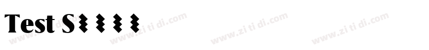 Test S字体转换